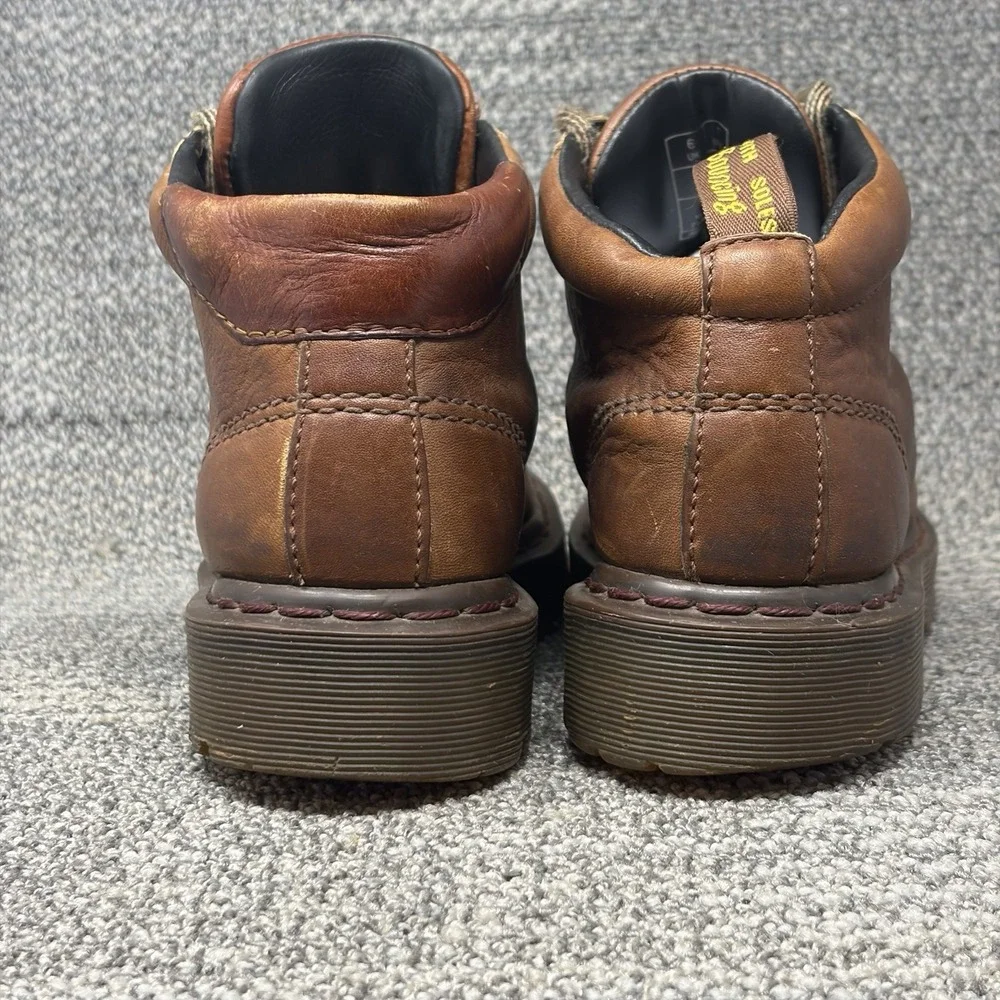 Dr Martens 10937 Y2K Vintage Chunky Leather Hiking Boots Mens US 7 Brown